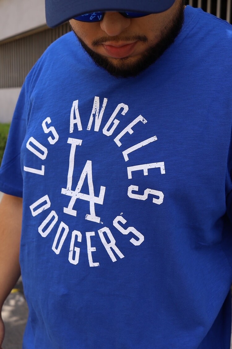 Mitchell and Ness LA Dodgers M&N Royal Legendary Slub 2.0 SS Tee