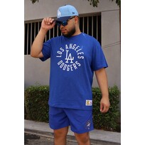 Mitchell and Ness LA Dodgers M&N Royal Legendary Slub 2.0 SS Tee