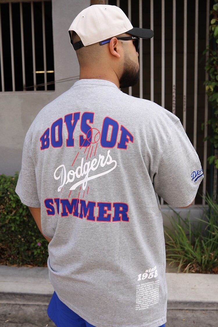 Mitchell and Ness Dodgers M&N Origins S/S Top