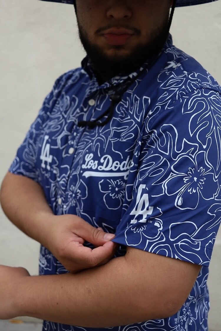 Reyn Spooner LA Dodgers Reyn Spooner City Connect Button-Up