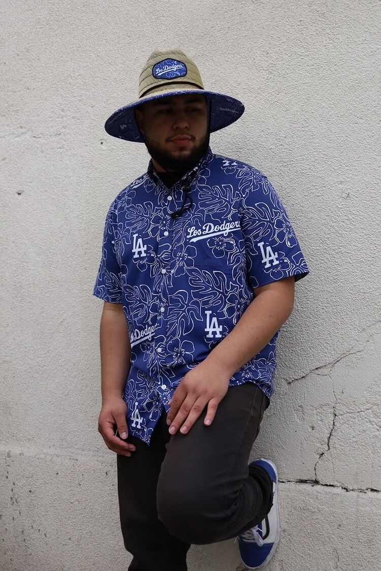 Reyn Spooner LA Dodgers Reyn Spooner City Connect Button-Up