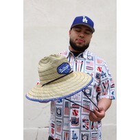 Reyn Spooner LA Dodgers Reyn Spooner City Connect Straw Hat