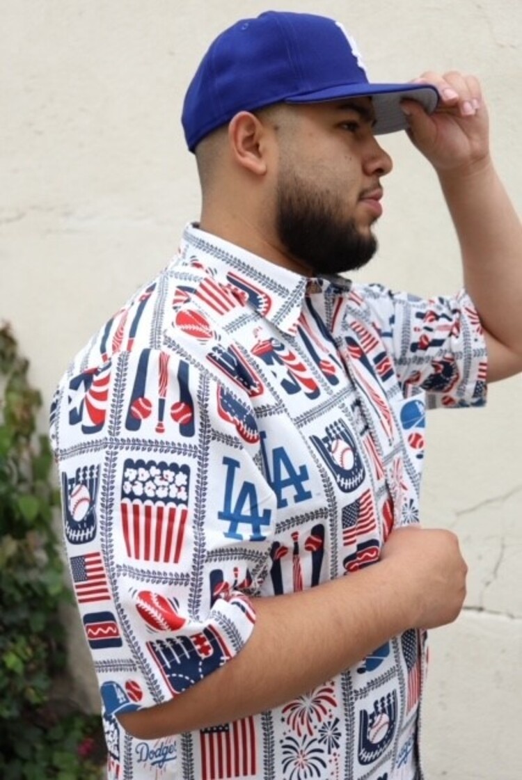Reyn Spooner LA Dodgers Reyn Spooner Americana Button-Up
