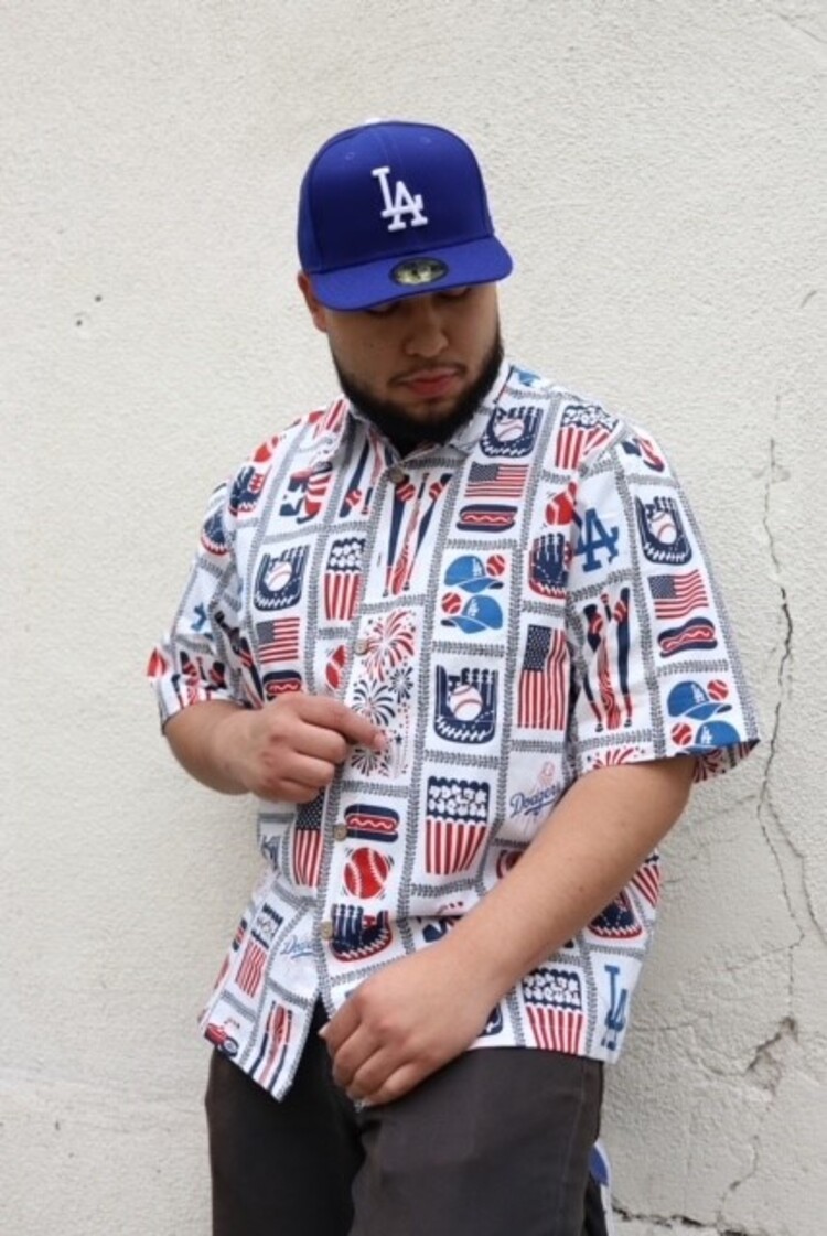 Reyn Spooner LA Dodgers Reyn Spooner Americana Button-Up