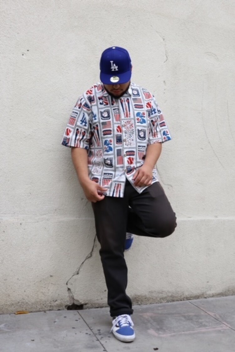 Reyn Spooner LA Dodgers Reyn Spooner Americana Button-Up