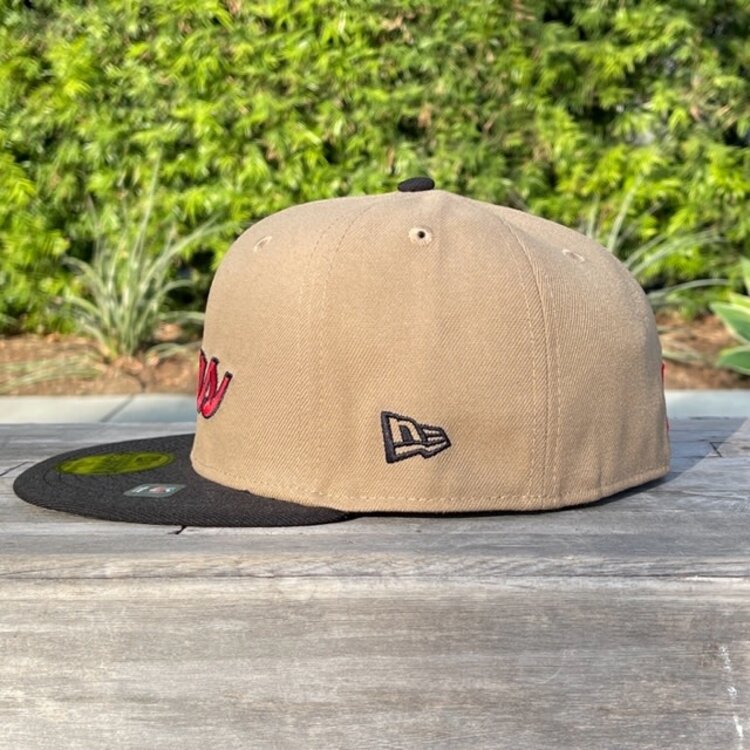 New Era 49ers Script Khaki/Black