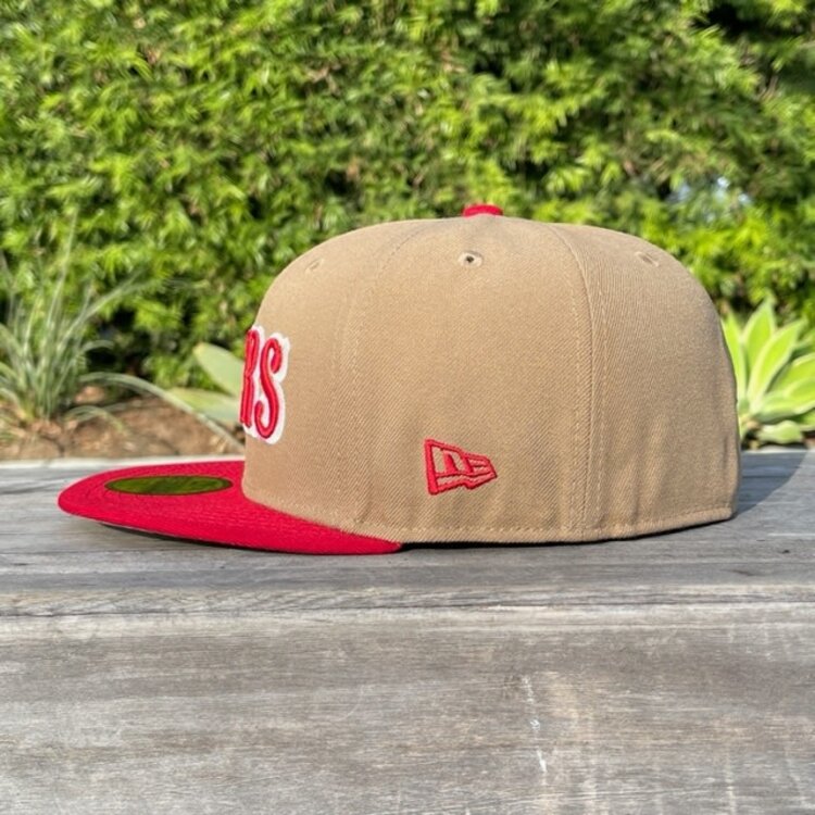 New Era 49ers Retro Khaki/Red