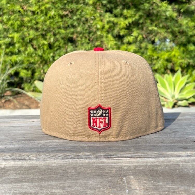 New Era 49ers Retro Khaki/Red