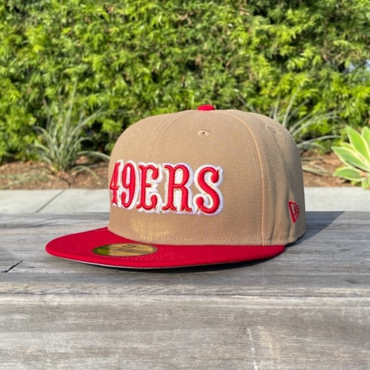 New Era 49ers Retro Khaki/Red