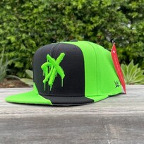 Mitchell and Ness WWE D-Generation X M&N Snapback Green Black
