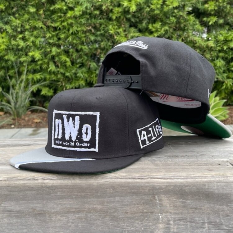 Mitchell and Ness WWE New World Order M&N Deadstock Snapback Black
