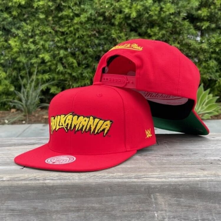 Mitchell and Ness WWE Hulkamania M&N Snapback Red