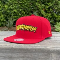 Mitchell and Ness WWE Hulkamania M&N Snapback Red