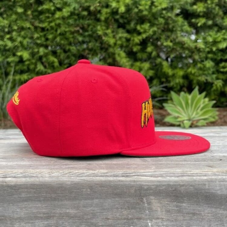 Mitchell and Ness WWE Hulkamania M&N Snapback Red