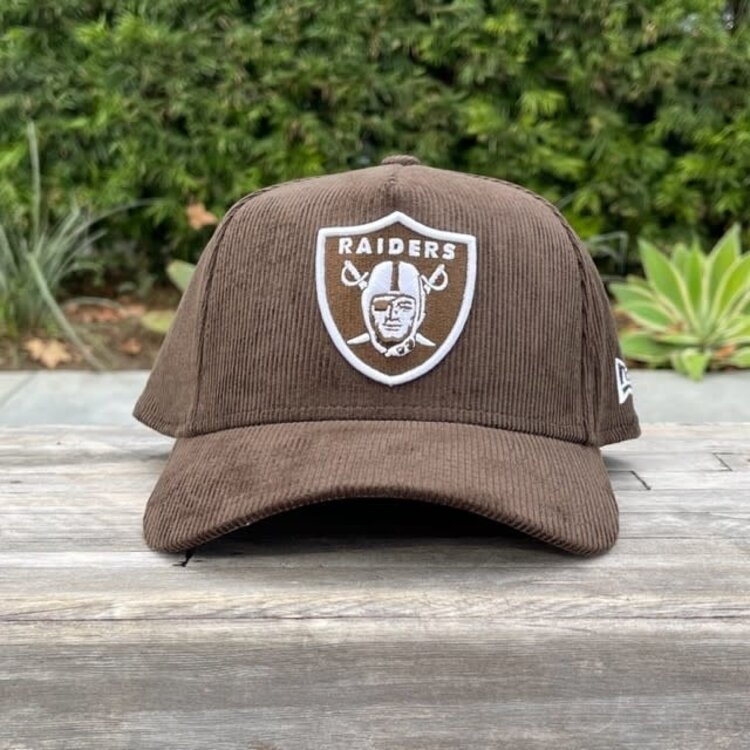 New Era Raiders Brown Corduroy 940 A-Frame