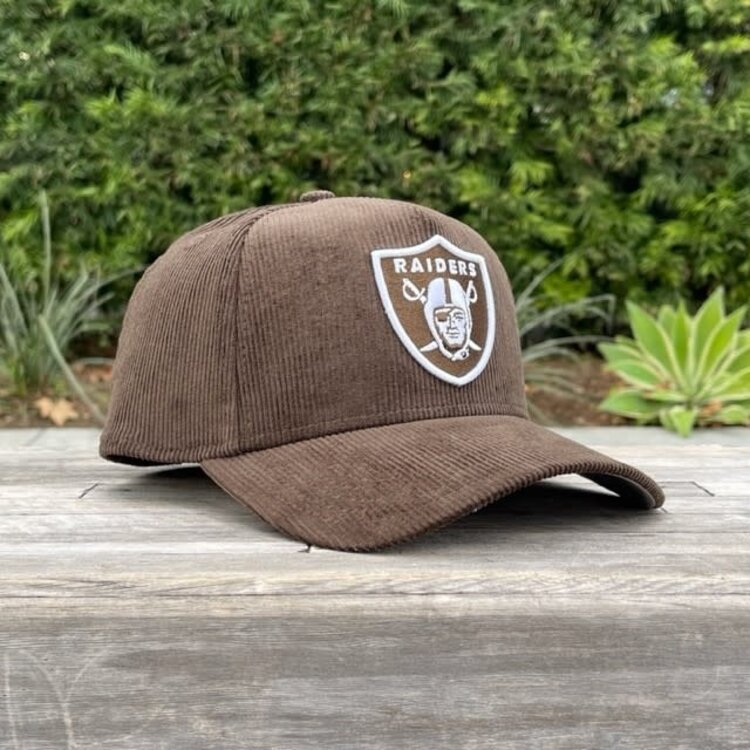 New Era Raiders Brown Corduroy 940 A-Frame