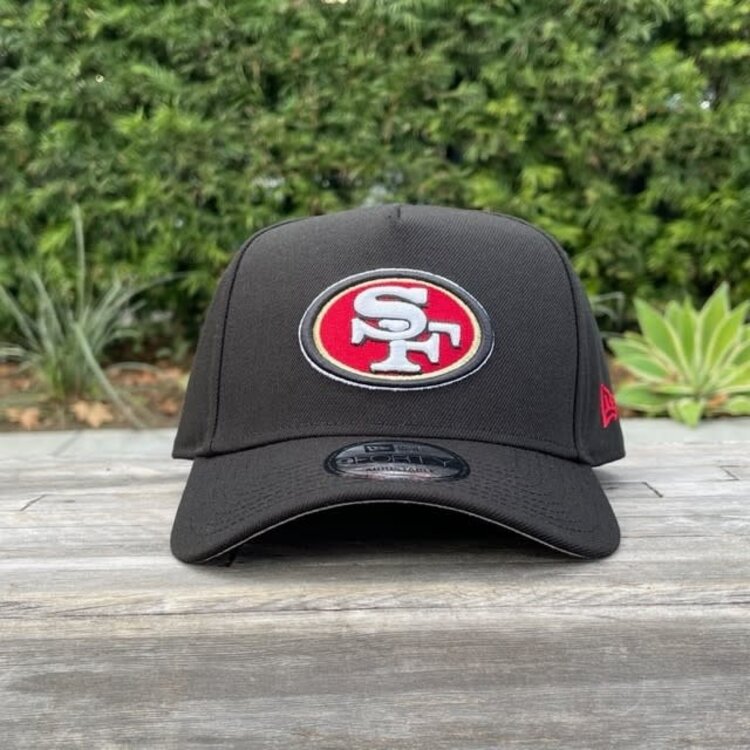 New Era 49ers Black Team 940 A-Frame