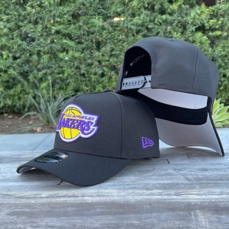 New Era Lakers Black Team 940 A-Frame