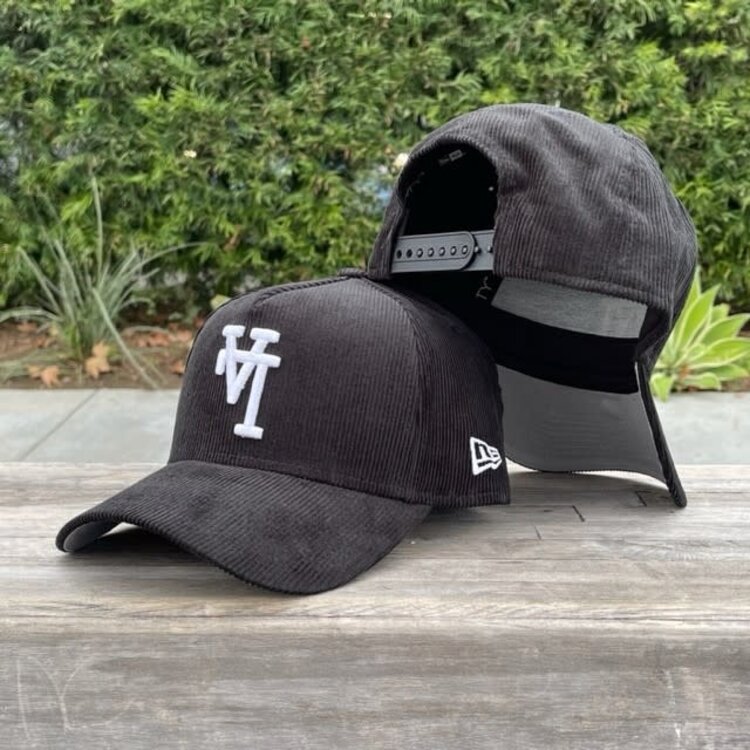 New Era LA Dodgers Upside Down BW Corduroy 940 A-Frame