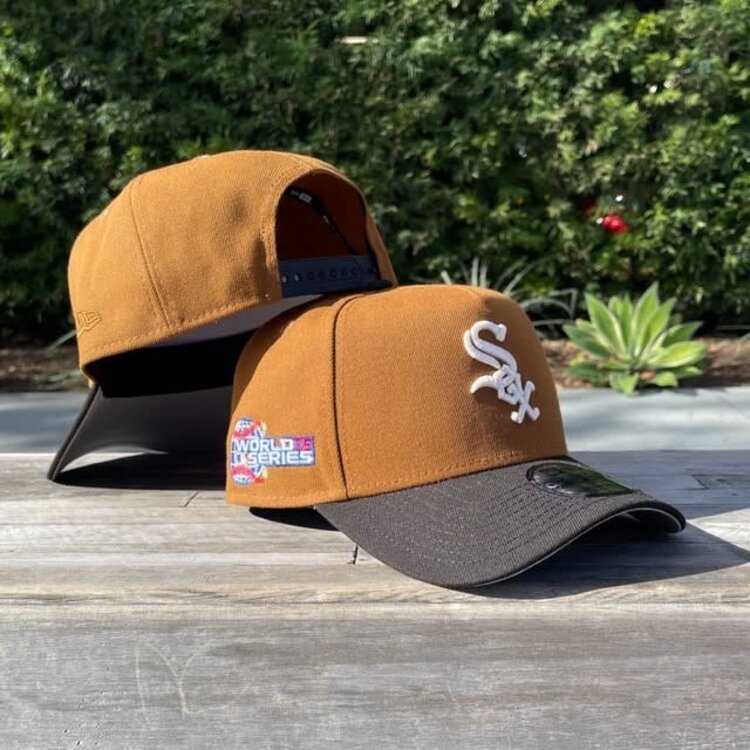 New Era White Sox Peanut/Black SP 940 A-Frame