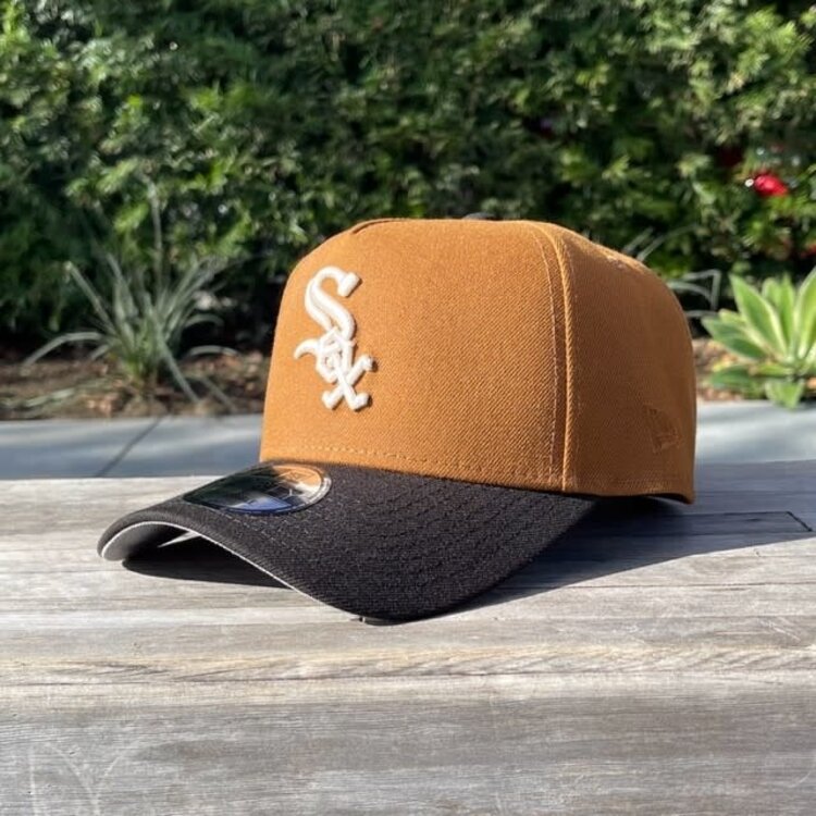 New Era White Sox Peanut/Black SP 940 A-Frame