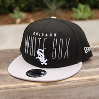 New Era White Sox Headline 950 Black