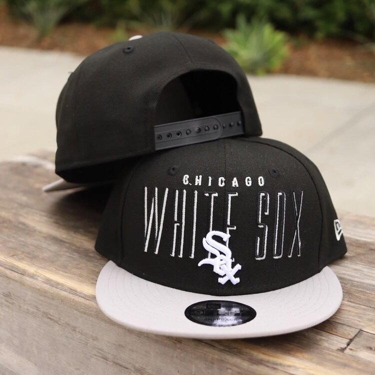 New Era White Sox Headline 950 Black