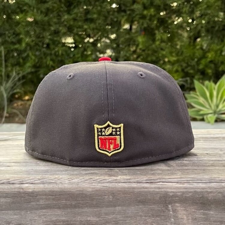 New Era 49ers Retro Graphite/Red