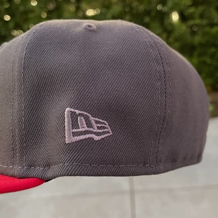 New Era 49ers Retro Graphite/Red