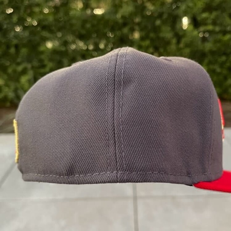 New Era 49ers Retro Graphite/Red