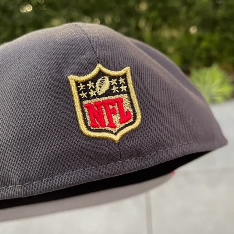 New Era 49ers Retro Graphite/Red