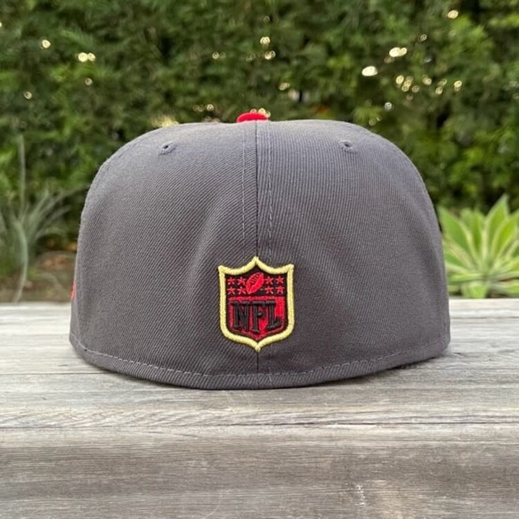New Era 49ers Script Graphite/Red