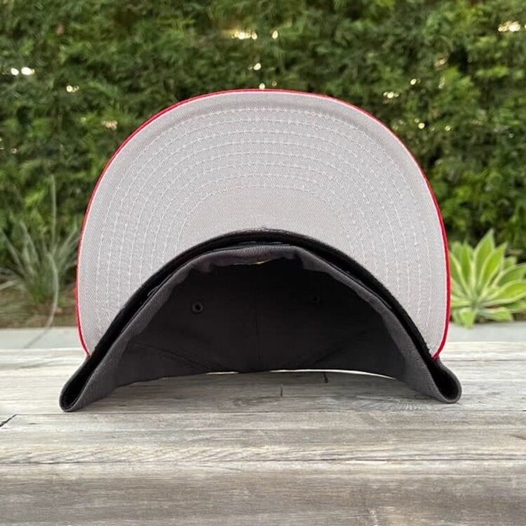 New Era 49ers Script Graphite/Red