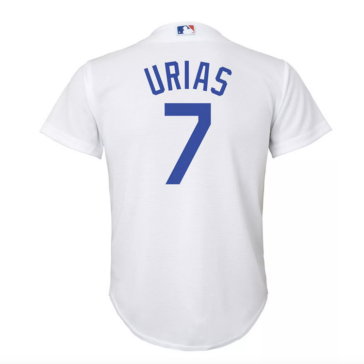 Outerstuff MLB LA Dodgers Preschool Julio Urias #7 Home Jersey