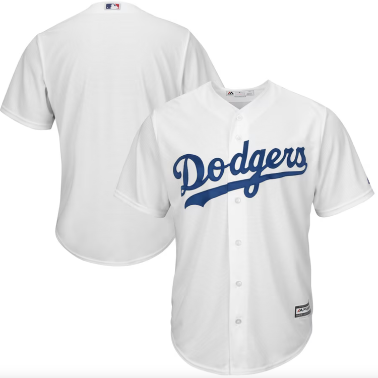 Outerstuff MLB LA Dodgers Youth Plain Home Jersey
