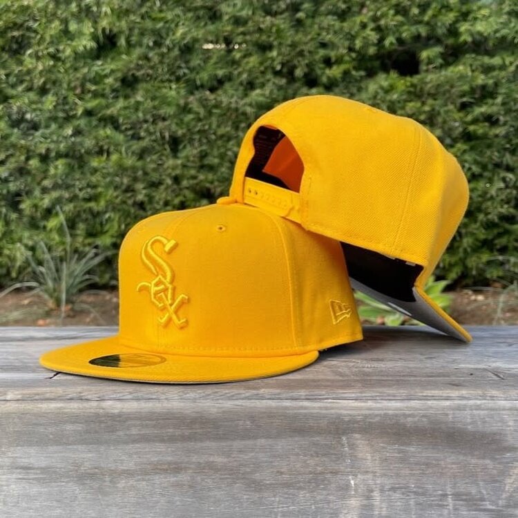 New Era White Sox Gold Tonal 950 Snapback