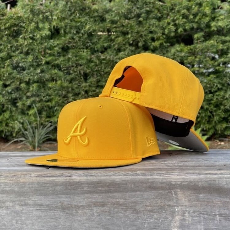 New Era Braves Gold Tonal 950 Snapback