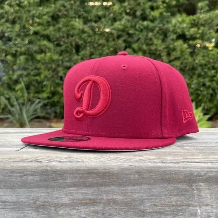 New Era Dodgers D Maroon Tonal 950 Snapback