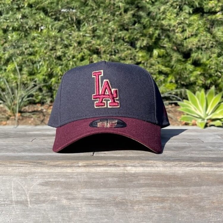 New Era LA Navy/Maroon Outline 940 AF