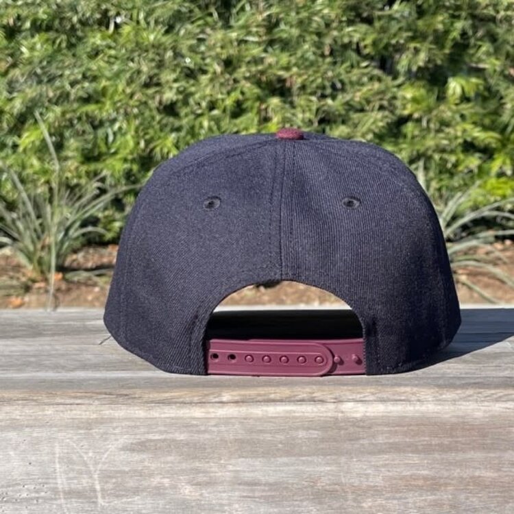 New Era LA Navy/Maroon Outline 940 AF