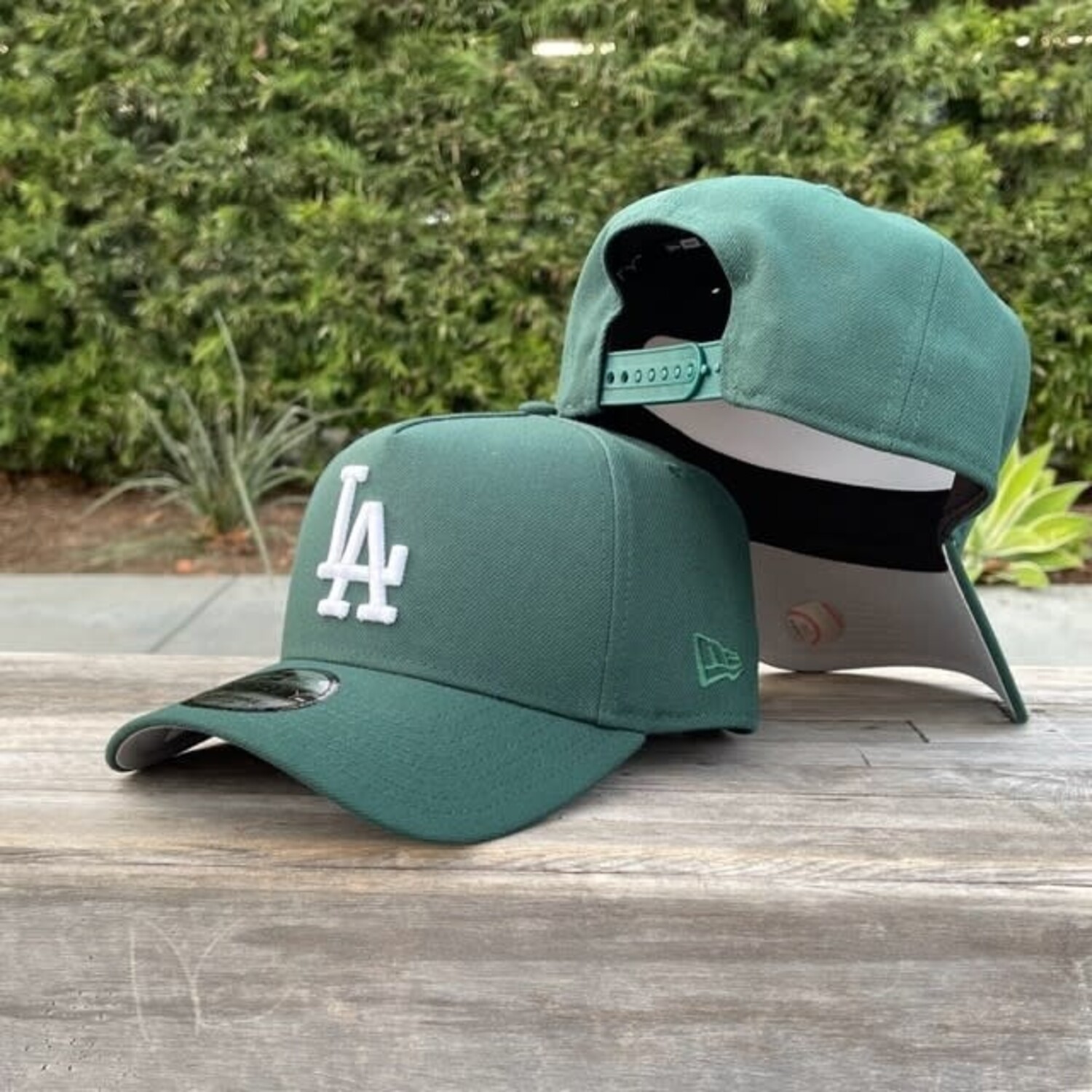 940 A-Frame Cilantro Green Atlanta Braves Cap