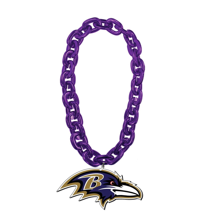 Fan Fave Ravens Fan Chain Purple