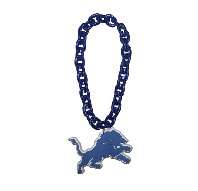 Fan Fave Lions Fan Chain Blue