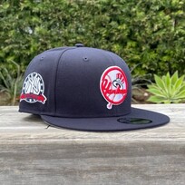 New Era Yankees Hat 2Patch 950 Navy Snapback