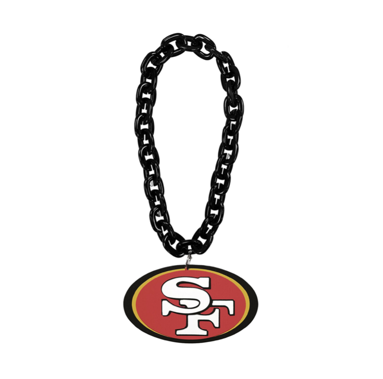 Fan Fave 49ers Fan Chain Black