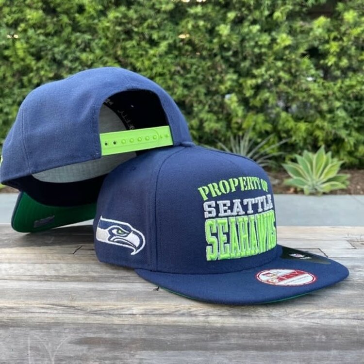 New Era NFL Seattle Seahawks P Team Tagger Snapback Navy Blue