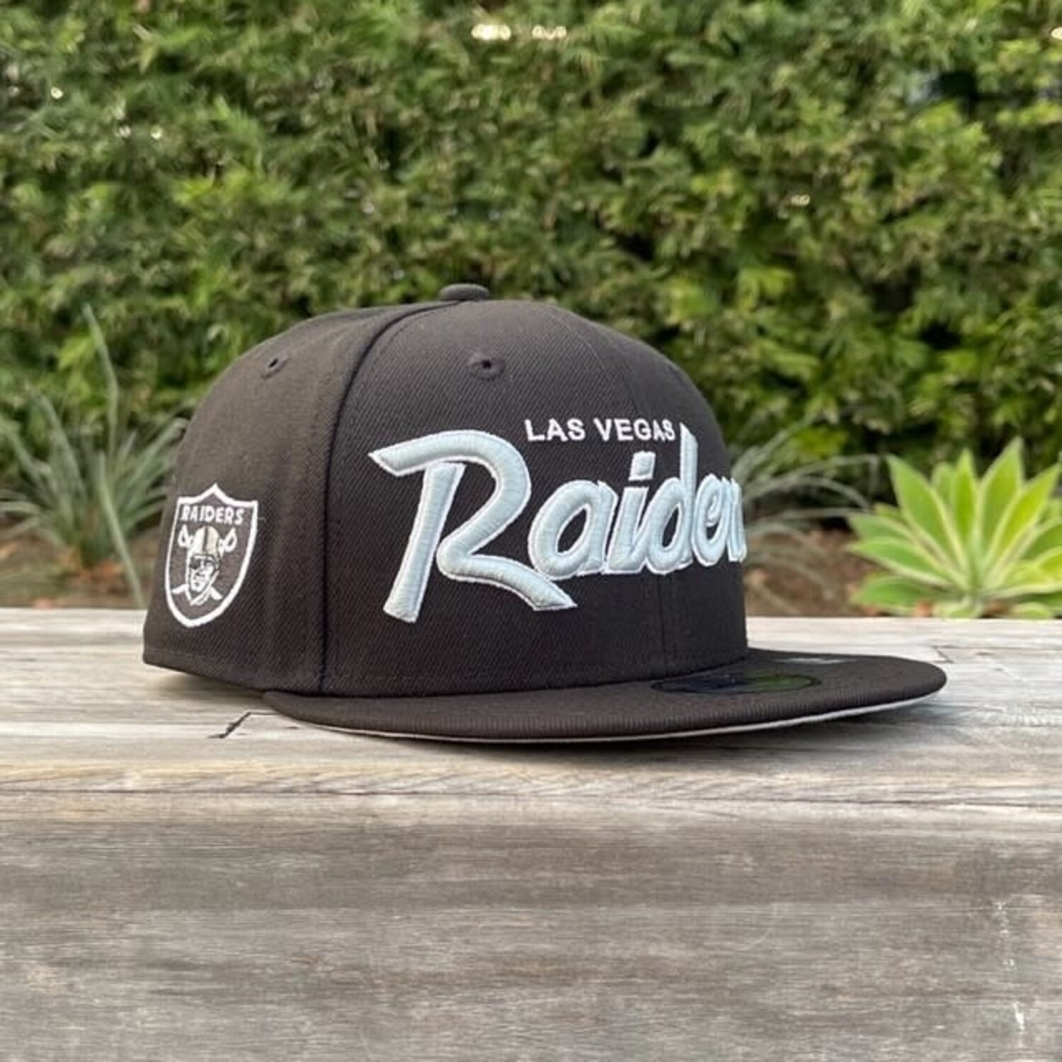 Raiders Youth Script 950 Black - The Locker Room of Downey
