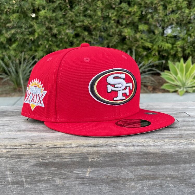 New Era 49ers SB 29 Sidepatch 950 Red