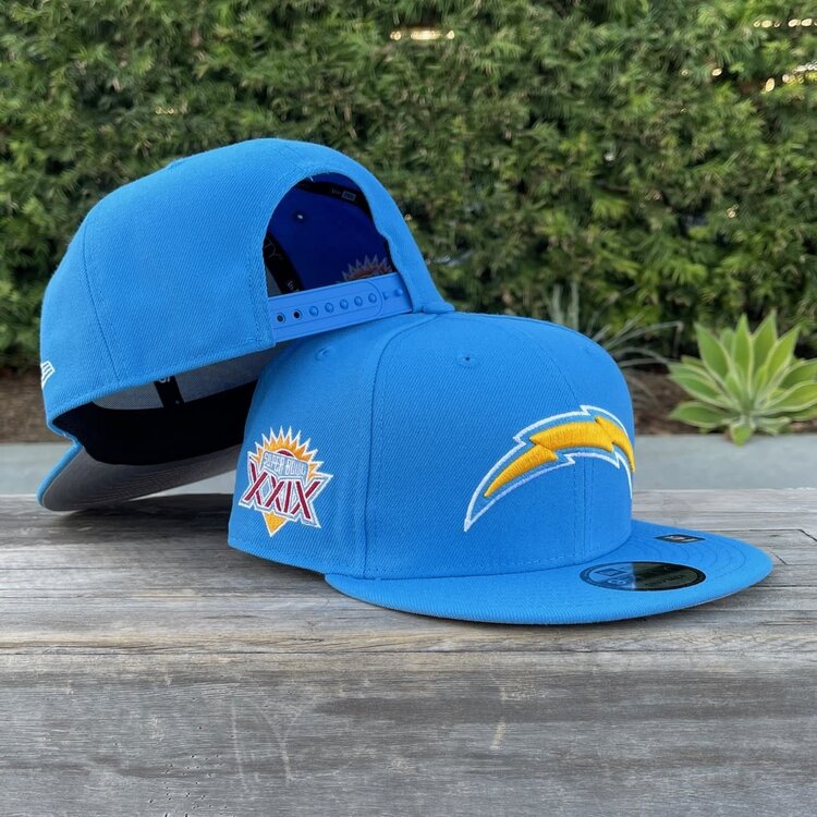 New Era LA Chargers SB XXIX Light Blue 950