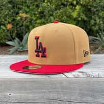 New Era LA 2-Tone Wheat/Red 950 Snapback